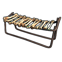 Ряд костей, составленный из тщательно отобранных костей. Сыграйте колыбельную в умиротворяющих тонах для Вашего лагеря.